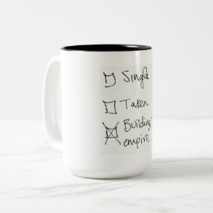 Bicolor Su personalizado taza del Dos-Tono de 15 onzas