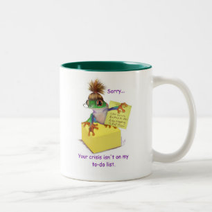 Bicolor Su taza de la crisis