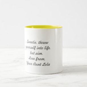 Bicolor "Su taza de tía Lola"
