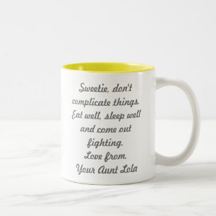 Bicolor "Su taza de tía Lola"