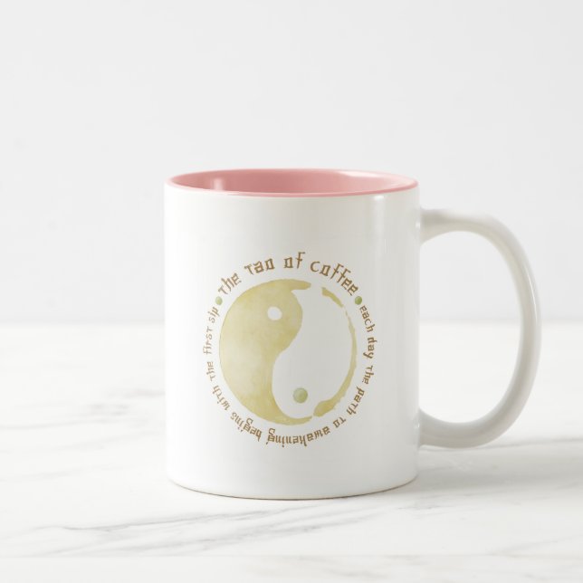 Bicolor tao de taza de café (Derecha)