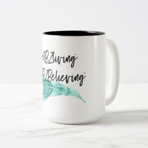 Bicolor Taza