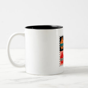 Bicolor Taza