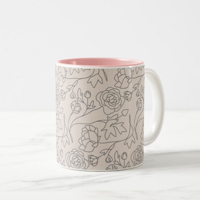 Bicolor Taza (Anverso derecho)