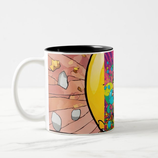 Bicolor Taza (Izquierda)