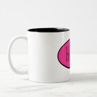 Bicolor Taza