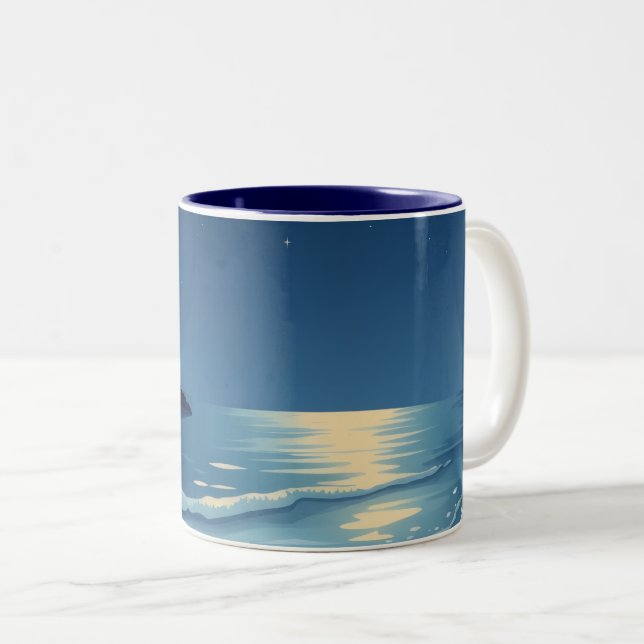 Bicolor Taza (Anverso derecho)
