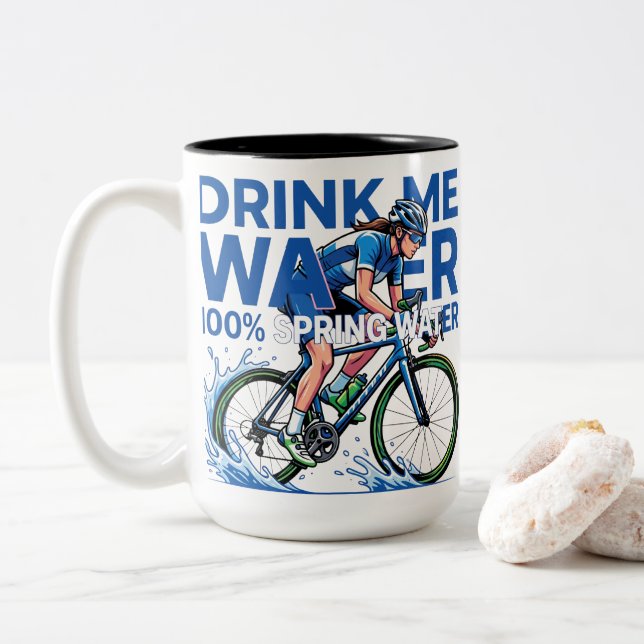 Bicolor taza (Con donut)