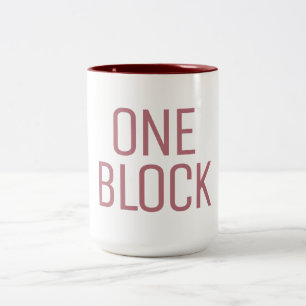 Bicolor Taza