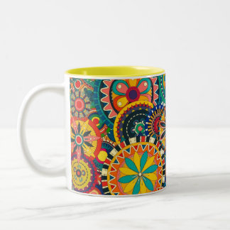 Bicolor Taza