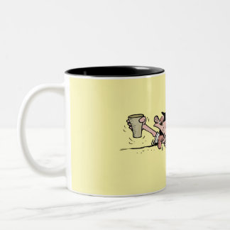 Bicolor Taza