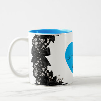 Bicolor Taza