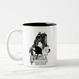 Bicolor Taza
