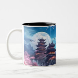 Bicolor Taza