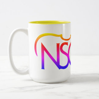 Bicolor Taza