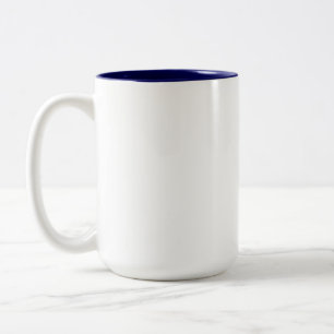 Bicolor Taza