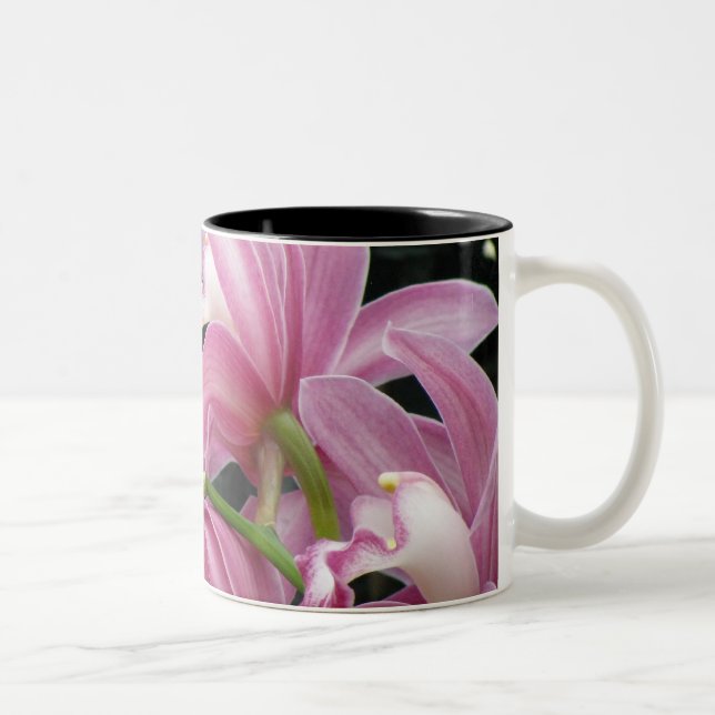 Bicolor Taza 10 de la orquídea (Derecha)