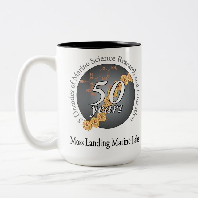 Bicolor Taza (15 onzas): dos-tono, bio/chem (Izquierda)