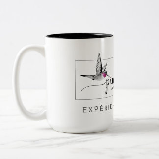 Bicolor Taza 15 oz Pink Colibrí