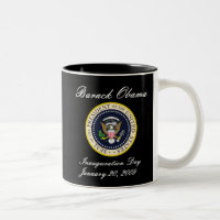 Taza 2009 de la inauguración de Obama