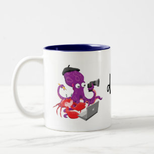 Bicolor Taza 2009 del carácter de Danimations