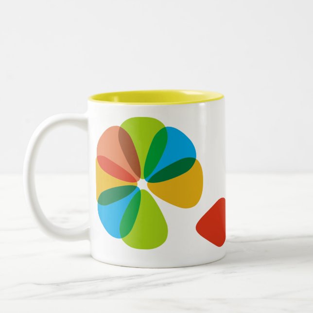 Bicolor Taza 2014 de café de NYGF (Izquierda)