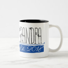 Taza 2018 del regalo del Est del abuelo