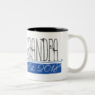 Bicolor Taza 2018 del regalo del Est del abuelo