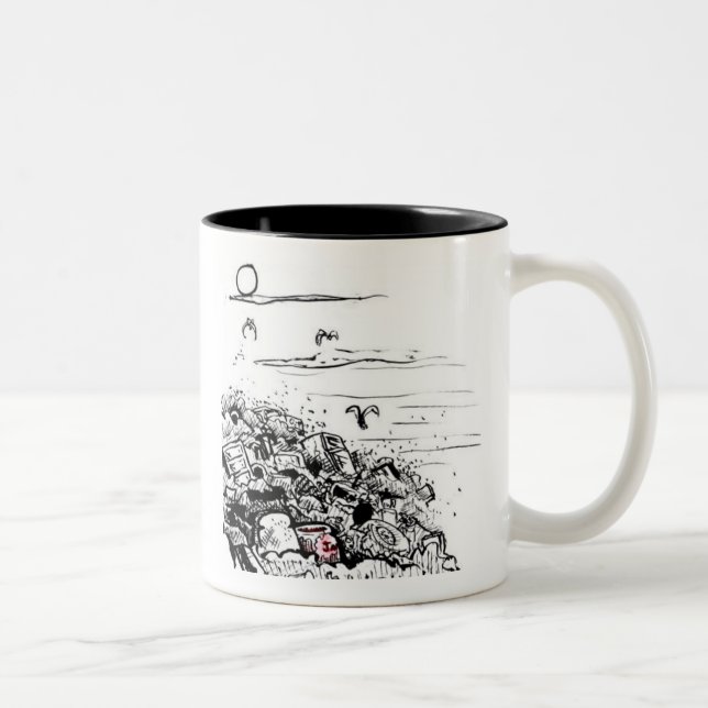 Bicolor Taza 2 de noviembre (Derecha)