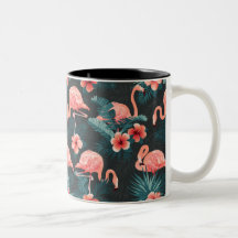 Taza a dos colores, 325 ml Flamenco rosa