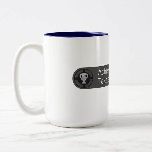 Bicolor Taza abierta logro (Izquierda)