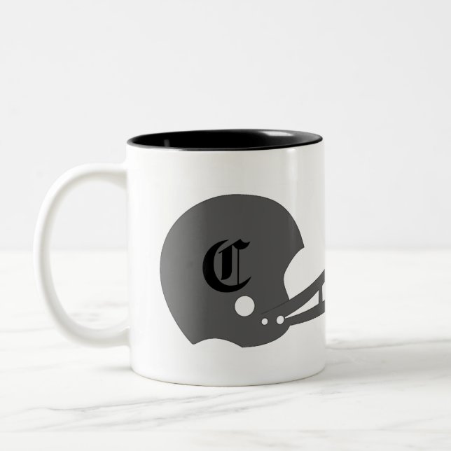 Bicolor Taza adaptable del fútbol de la fantasía (Izquierda)