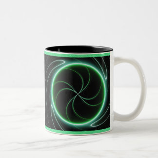 Bicolor Taza afortunada de la energía
