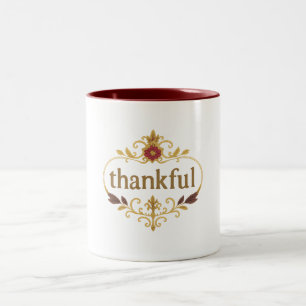 Bicolor Taza - Agradecido