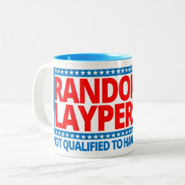 Bicolor Taza al azar del Layperson