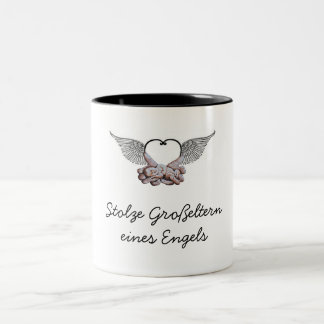 Bicolor Taza al recuerdo para abuelita y Opi