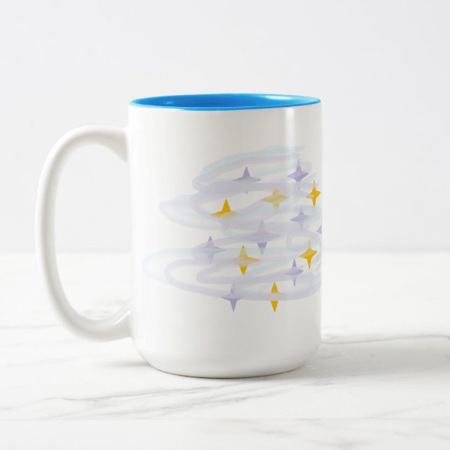 Bicolor Taza : Apsensfear de las estrellas (Izquierda)