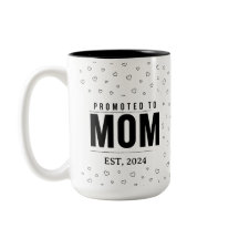 Taza Ascendida a Mamá 2024 Regalo de Nueva Mamá