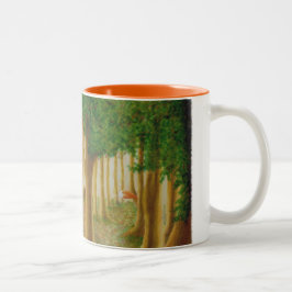 Bicolor Taza astuta del bosque