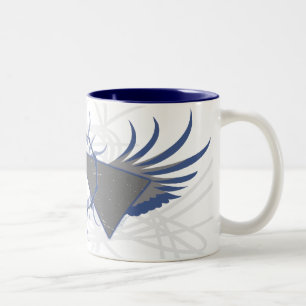 Bicolor Taza atómica del Rev café