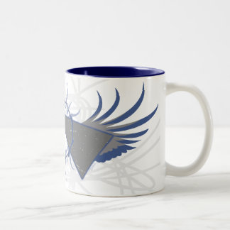 Bicolor Taza atómica del Rev café