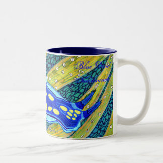 Bicolor Taza azul de Dorid