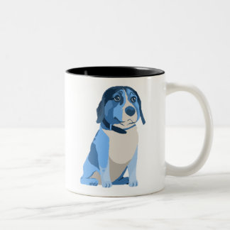 Bicolor Taza azul de Ned