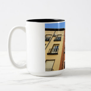 Bicolor Taza Balcones de Terracota de Madrid