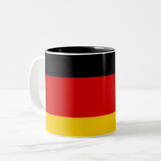 Bicolor Taza bandera de Alemania