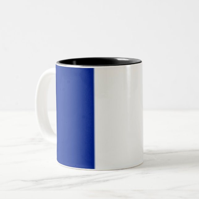 Bicolor Taza bandera de Francia (Anverso izquierdo)