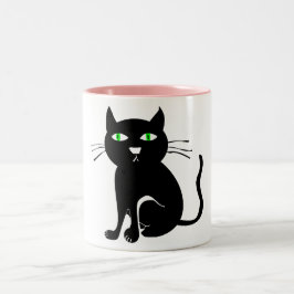 Bicolor Taza BlackCat