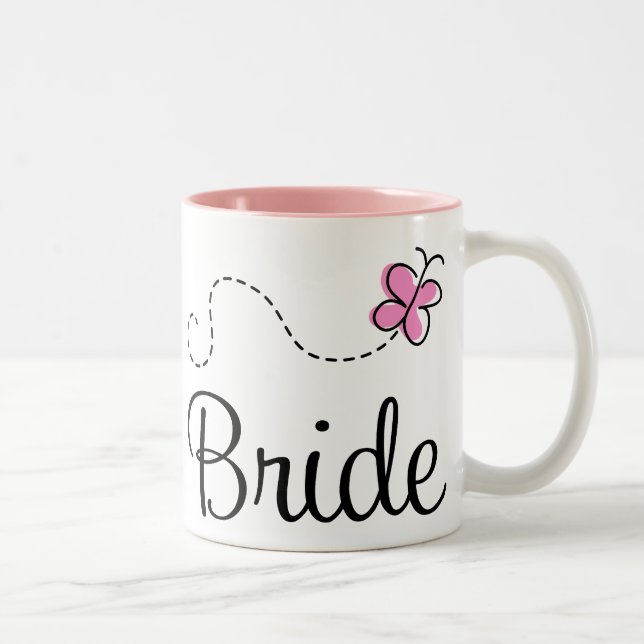 Bicolor Taza bonita de la novia de la boda (Derecha)