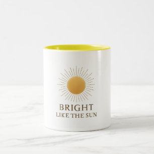 Bicolor Taza - Brillante como el sol