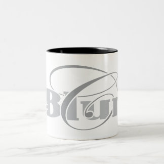 Bicolor Taza C-Embotada/negro